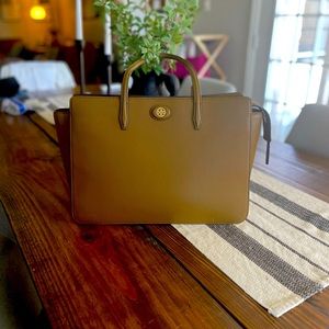 Tory Burch Robinson Leather Tote